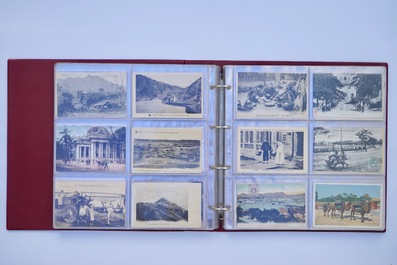 Een album met Chinese postkaarten, 19/20e eeuw
